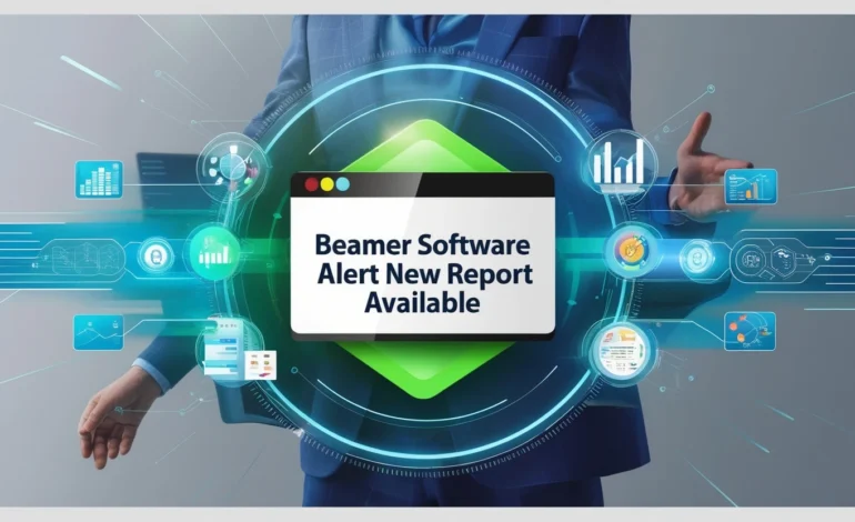 beamer software alert new report available